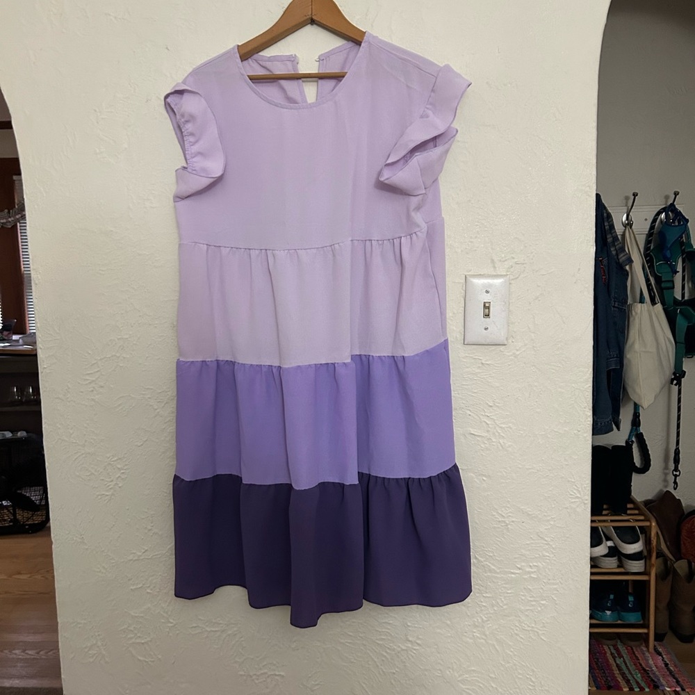 Purple dress